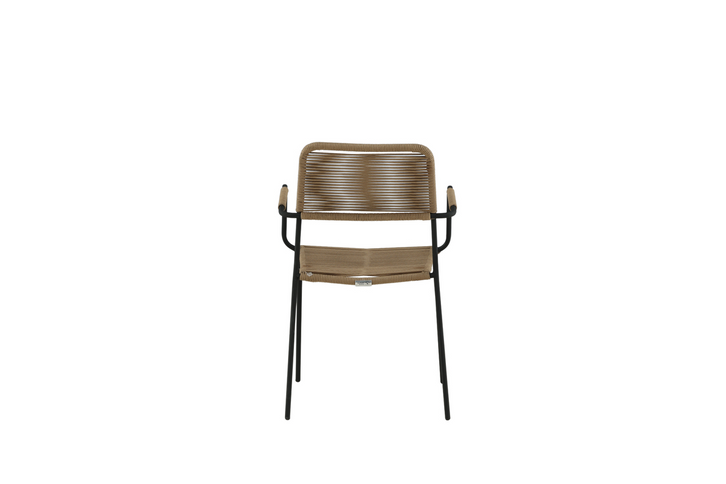 Venture Home Lindos Matstolar 2-Pack Brun Utomhus