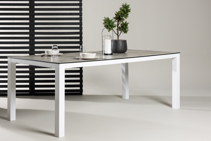 Venture Home Llama Rektangulärt Matbord Utomhus Grå
