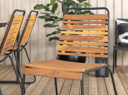 Venture Home Bois Matstolar 2-Pack Natur Utomhus