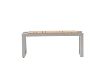 Venture Home Zenia Bänk 40x100x38 Mörkgrå Utomhus