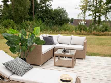 Venture Home Vamos Hörnsoffgrupp Natur Utomhus