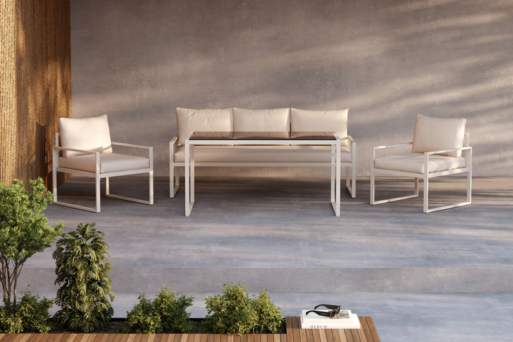 Venture Home Catania Soffgrupp Beige Utomhus