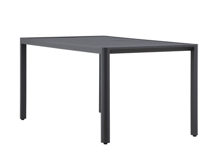 Venture Home Giardini Rektangulärt Matbord Utomhus Svart