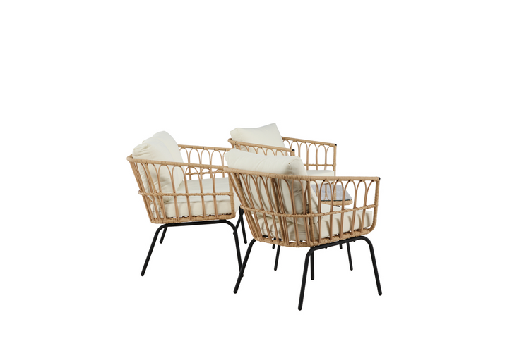 Venture Home Ortigia Loungeset Natur Utomhus