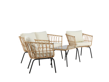 Venture Home Ortigia Loungeset Natur Utomhus