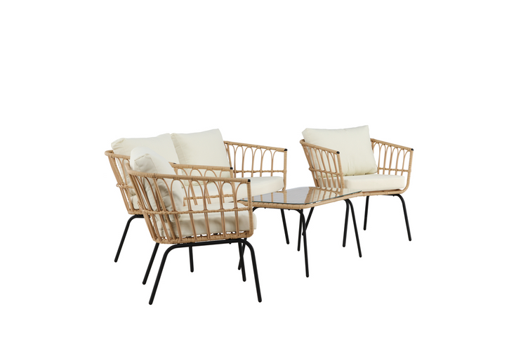 Venture Home Ortigia Loungeset Natur Utomhus
