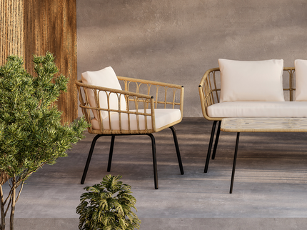 Venture Home Ortigia Loungeset Natur Utomhus