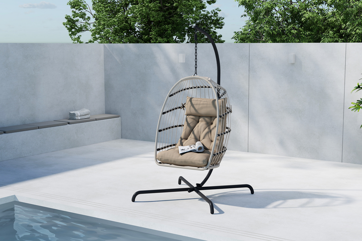 Venture Home Trezza Hängstol Grå