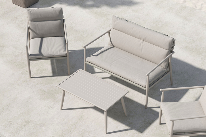 Venture Home Mazzaro Soffgrupp Beige Utomhus