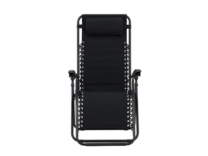 Venture Home Vulcano Solstolar Svart 2-Pack
