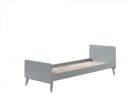 Vipack Billy Säng 90x200 cm, Grå