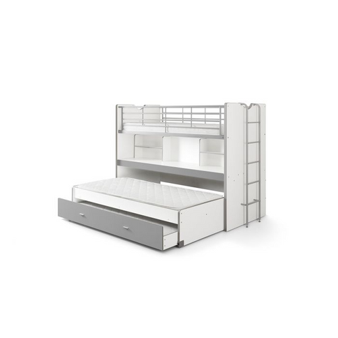 Vipack Bonny Våningssäng 90x200 cm, Silver