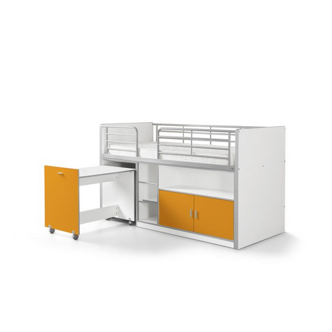 Vipack Bonny Loftsäng Säng 90x200 cm, Orange