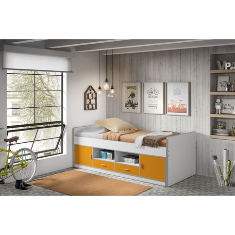 Vipack Bonny Loftsäng 90x200 cm, Orange