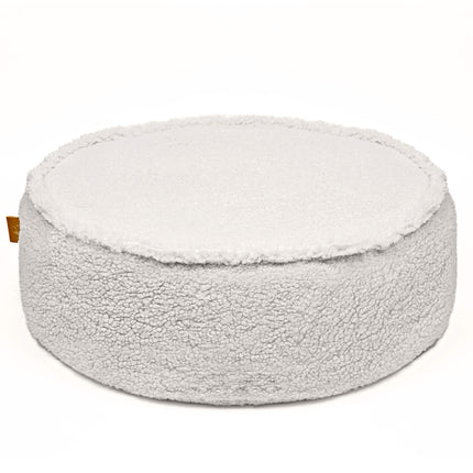 Meowbaby Bearly Rund Sittpuff, Cream