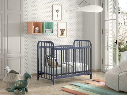 Vipack Bronxx Spjälsäng 60x120 cm, Mörkblå