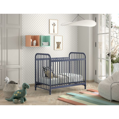 Vipack Bronxx Spjälsäng 60x120 cm, Mörkblå