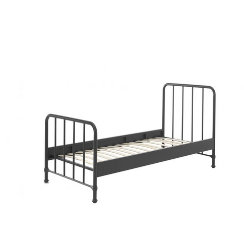 Vipack Bronxx Enkelsäng 90x200 cm, Svart