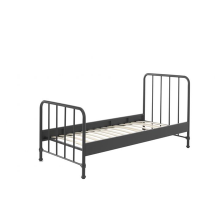 Vipack Bronxx Enkelsäng 90x200 cm, Svart