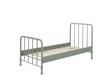 Vipack Bronxx Enkelsäng 90x200 cm, Olivgrön