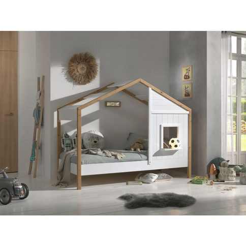 Vipack Babs Hussäng 90x200 cm, Vit