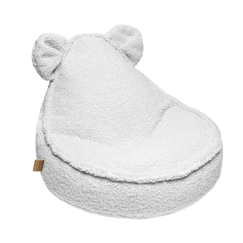 Meowbaby Bearly Saccosäck Teddy, Vit