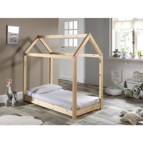 Vipack Hussäng Med Madrass 70x140 cm, Natur