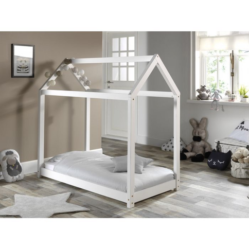 Vipack Hussäng Med Madrass 70x140 cm, Vit
