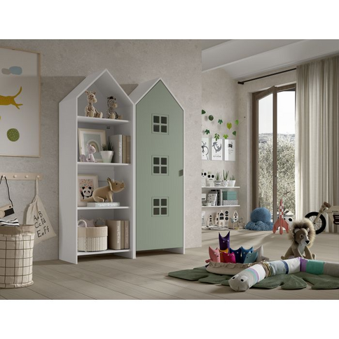 Vipack Garderob Casami Bruges, Olivgrön