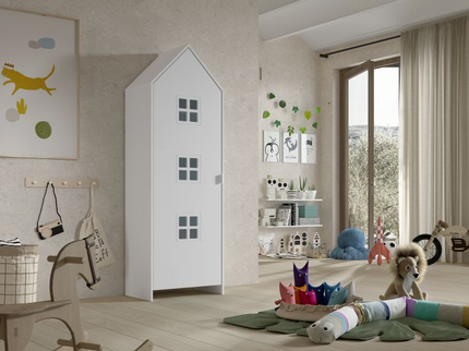 Vipack Casami Bruges Garderob, Vit