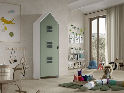 Vipack Casami Bruges Garderob, Olivgrön