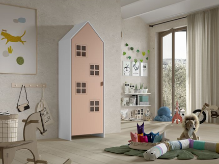 Vipack Casami Bruges Garderob, Rosa