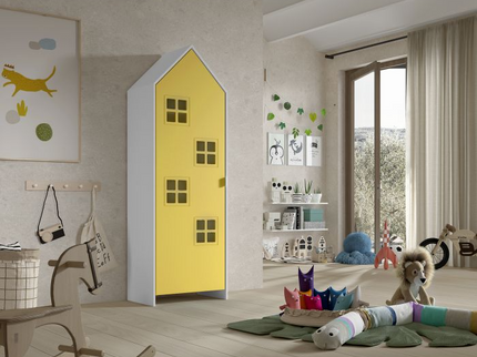 Vipack Casami Bruges Garderob, Gul