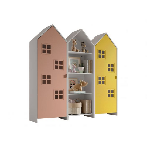 Vipack Garderobkombination Casami Bruges, Rosa/Gul
