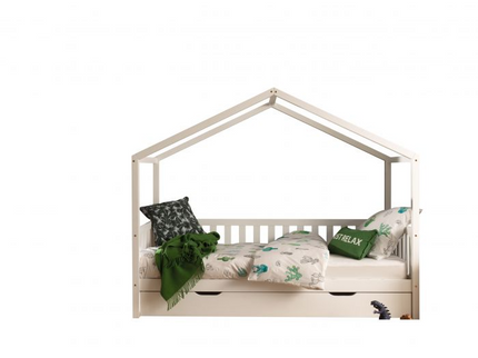 Vipack Dallas Hussäng Med Låda 90x200 cm, Vit