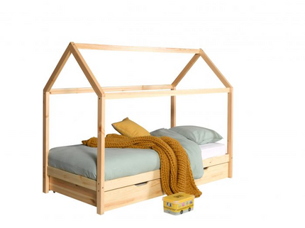 Vipack Dallas Hussäng Med Låda 90x200 cm, Natur
