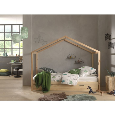 Vipack Dallas Hussäng Med Låda 90x200 cm, Natur