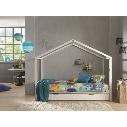 Vipack Dallas Hussäng 90x200 cm, Vit