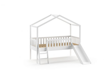 Vipack Dallas Hussäng Med Rutschkana 90x200 cm, Vit