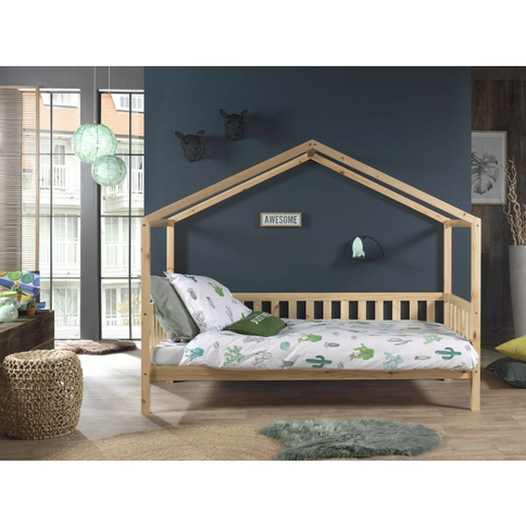 Vipack Dallas Hussäng Med Staket 90x200 cm, Natur