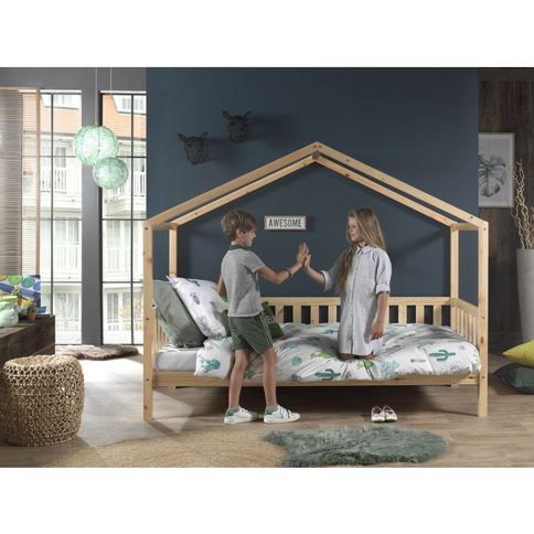 Vipack Dallas Hussäng Med Staket 90x200 cm, Natur