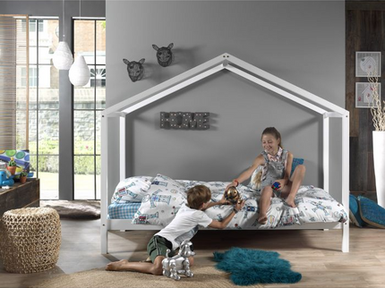 Vipack Dallas Hussäng Utan Staket 90x200 cm, Vit