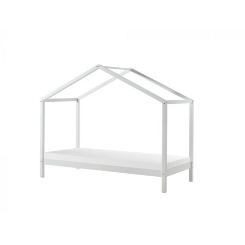 Vipack Dallas Med Madrass 90x200 cm, Vit