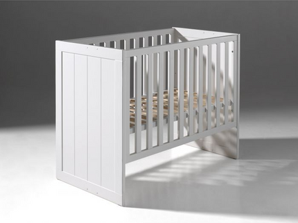 Vipack Erik Spjälsäng 60x120 cm, Vit