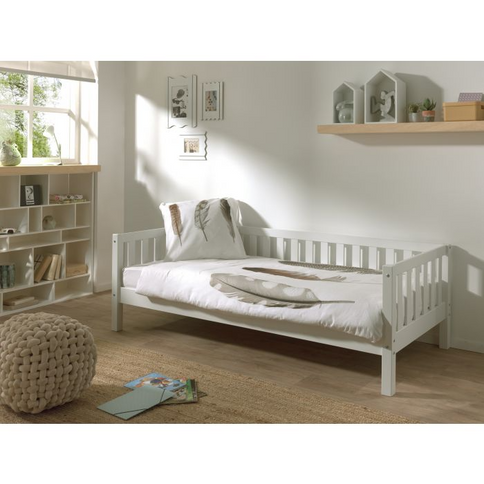Vipack Fritz Enkelsäng 90x200 cm, Vit