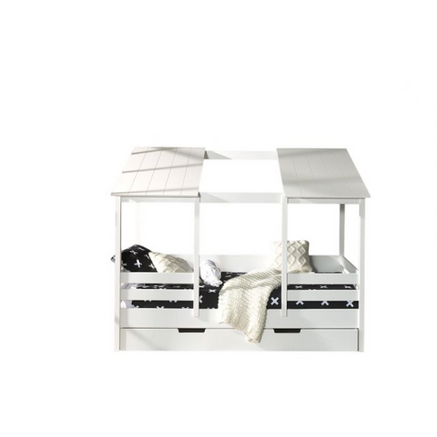 Vipack Hussäng Med Låda 90x200 cm, Vit