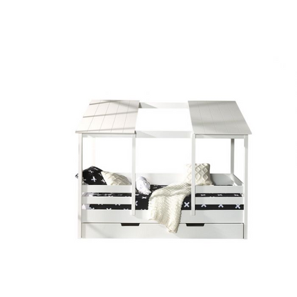 Vipack Hussäng Med Låda 90x200 cm, Vit