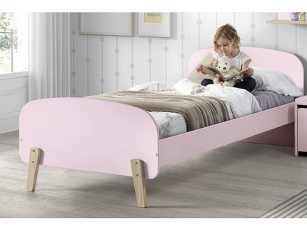 Vipack Kiddy Juniorsäng 90x200 cm, Rosa