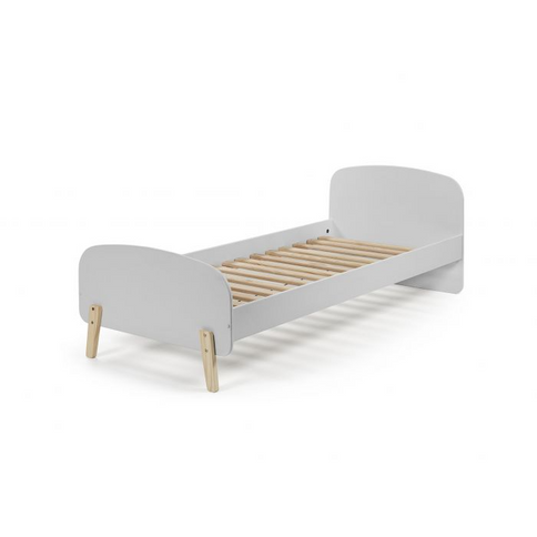 Vipack Kiddy Juniorsäng 90x200 cm, Grå