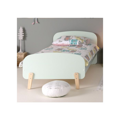 Vipack Kiddy Juniorsäng 90x200 cm, Mintgrön